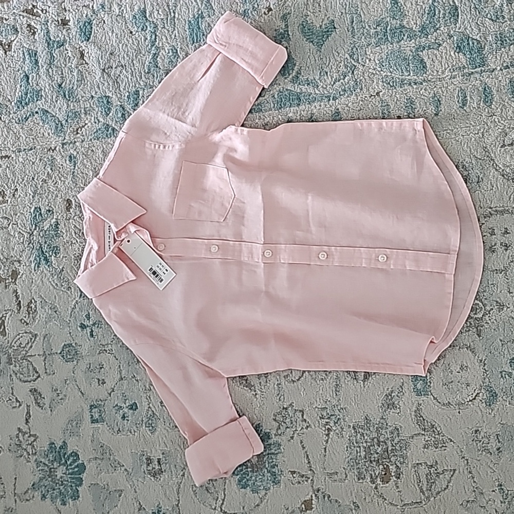 Janie and jack linen shirt